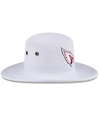 New Era Men's White Arizona Cardinals 2024 Nfl Training Camp Panama Bucket Hat