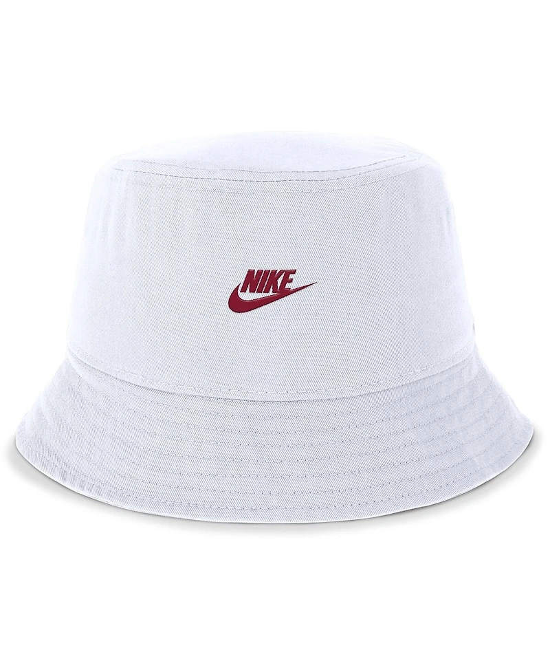 Nike Men's White Alabama Crimson Tide Legacy Apex Bucket Hat
