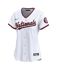 Nike Women's Cj Abrams White Washington Nationals Home Limited Player Jersey