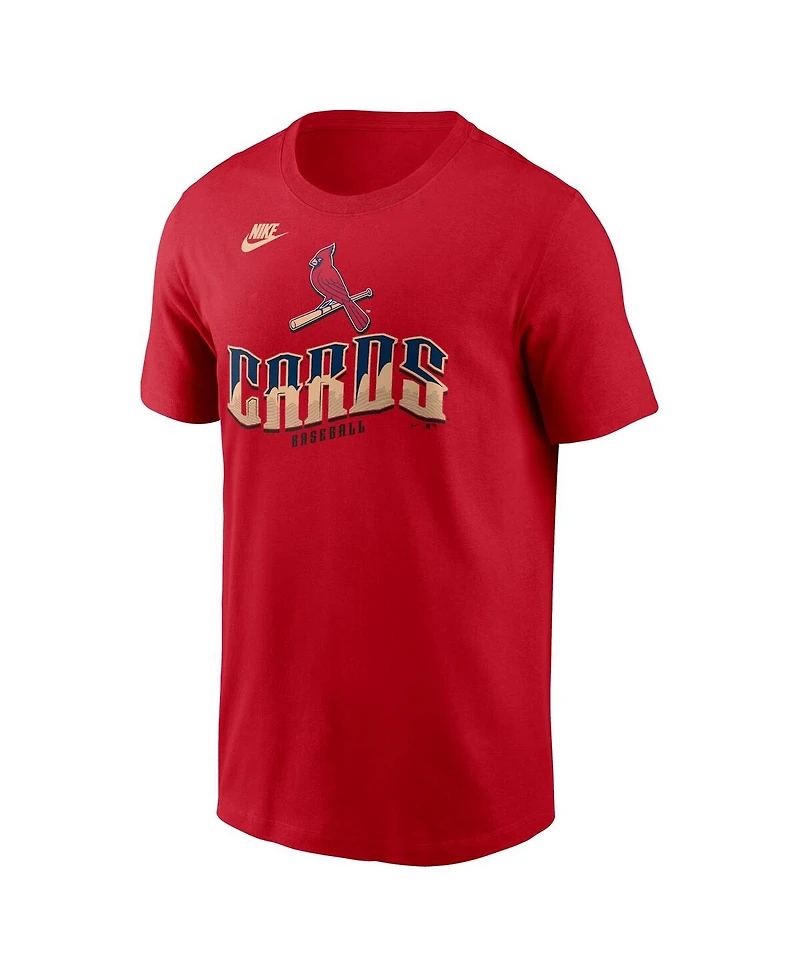 Nike Men's Red St. Louis Cardinals Local Home Town T-Shirt