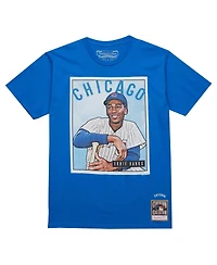 Mitchell & Ness Men's Ernie Banks Royal Chicago Cubs Cooperstown Collection Collectors Connection T-Shirt