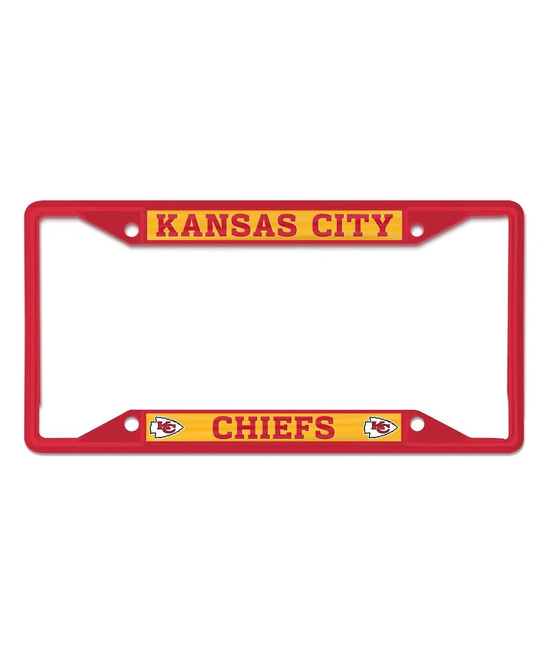 Wincraft Kansas City Chiefs Chrome Color License Plate Frame