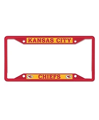 Wincraft Kansas City Chiefs Chrome Color License Plate Frame