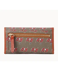 Dooney & Bourke Women's Tampa Bay Buccaneers Team Color Continental Clutch