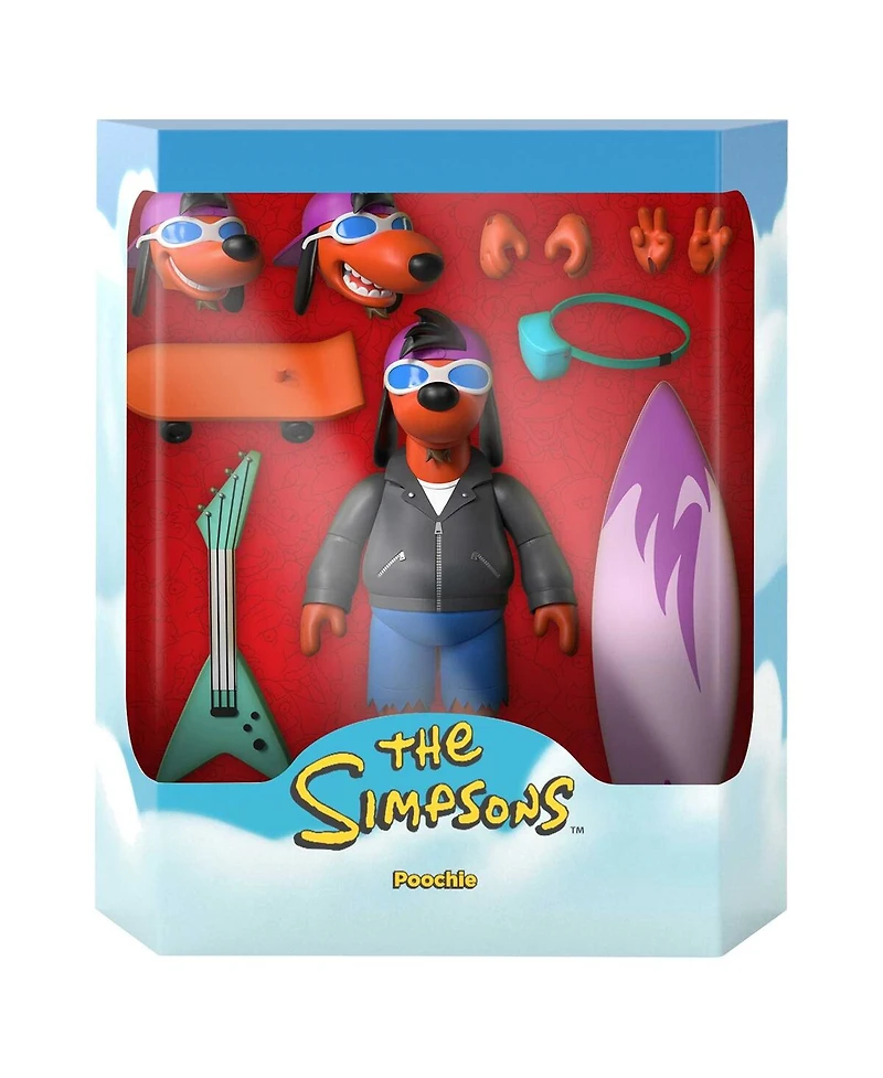 Super7 The Simpsons Poochie Ultimates Figure