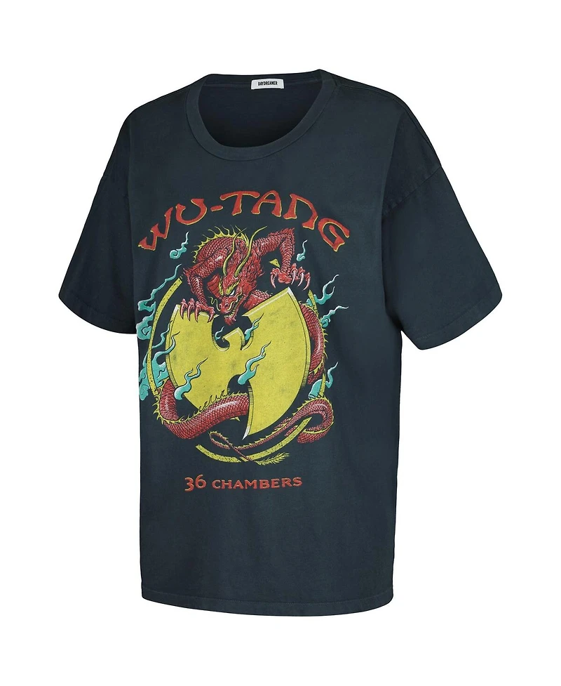 Daydreamer Women's Charcoal Wu-Tang 36 Chambers Merch T-Shirt
