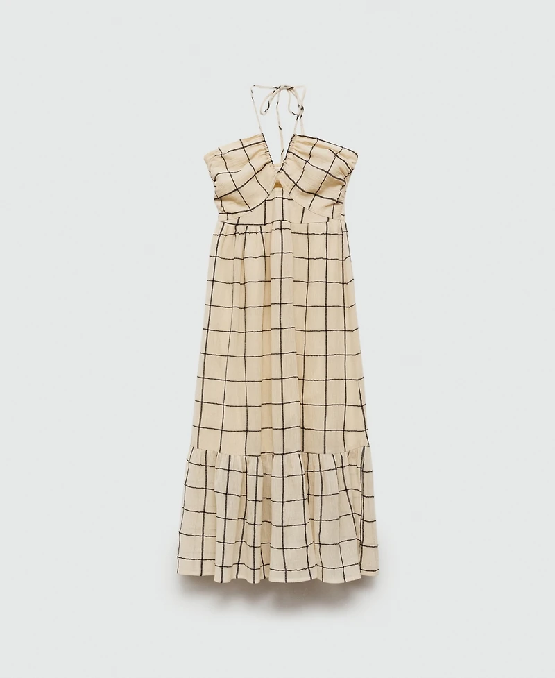 Mango Women's Printed Strap Dress