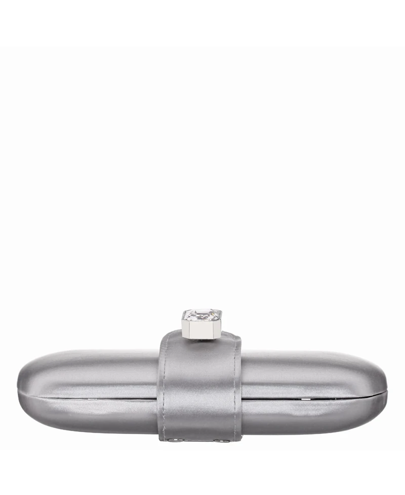 Nina Crystal Embellished Tab Minaudiere Clutch