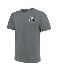 Image One Men's and Women's Charcoal Penn State Nittany Lions Hyper Local Welcome to Postcard T-Shirt