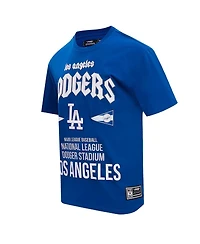 Pro Standard Men's Royal Los Angeles Dodgers Oversized City Tour T-Shirt