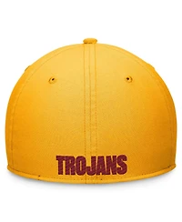 Nike Men's and Women's Gold Usc Trojans 2024 Sideline Rise Swoosh Flex Hat