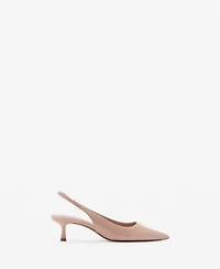 Mango Women's Pointed Toe Heel Shoes
