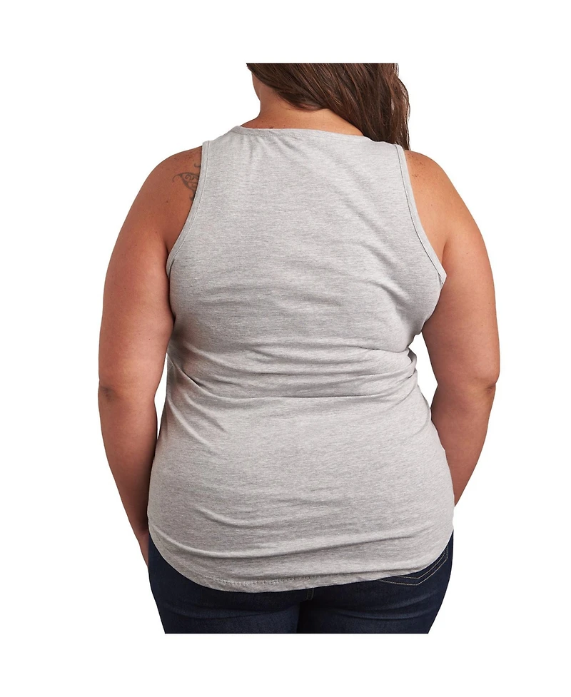 Hybrid Apparel Trendy Peanuts Dog Mom Plus Graphic Tank