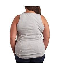 Hybrid Apparel Trendy Peanuts Dog Mom Plus Graphic Tank