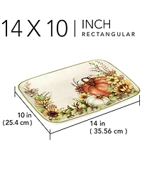 Certified International Autumn Breeze Rectangular Platter