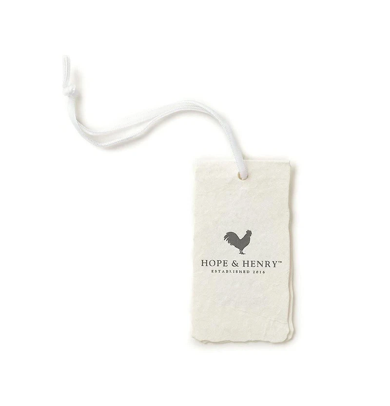 Hope & Henry Baby Girls Short Sleeve Woven Bodysuit