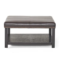 Streamdale Versatile Ottoman Bench With Storage And Cushioned Top
