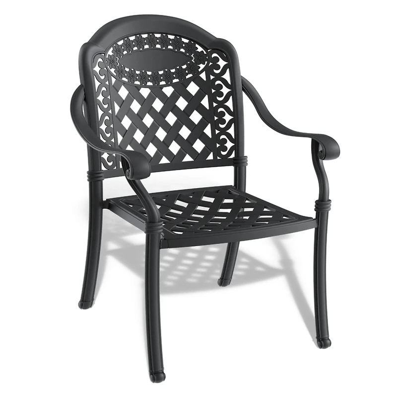 Streamdale 5-Piece Cast Aluminum Patio Set with Cushions