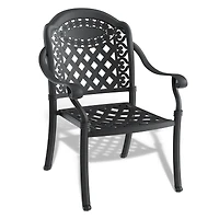 Streamdale 5-Piece Cast Aluminum Patio Set with Cushions