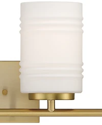 Designers Fountain Leavenworth 33" Metal 4 Light Vanity