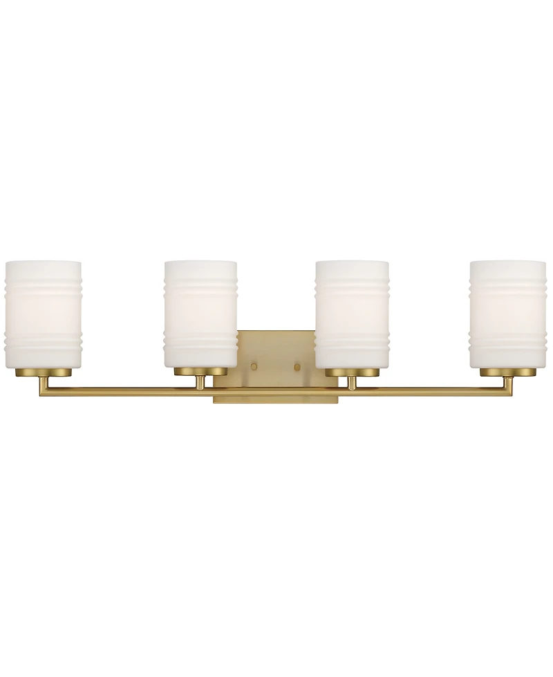 Designers Fountain Leavenworth 33" Metal 4 Light Vanity