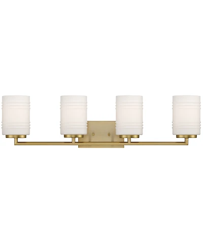 Designers Fountain Leavenworth 33" Metal 4 Light Vanity