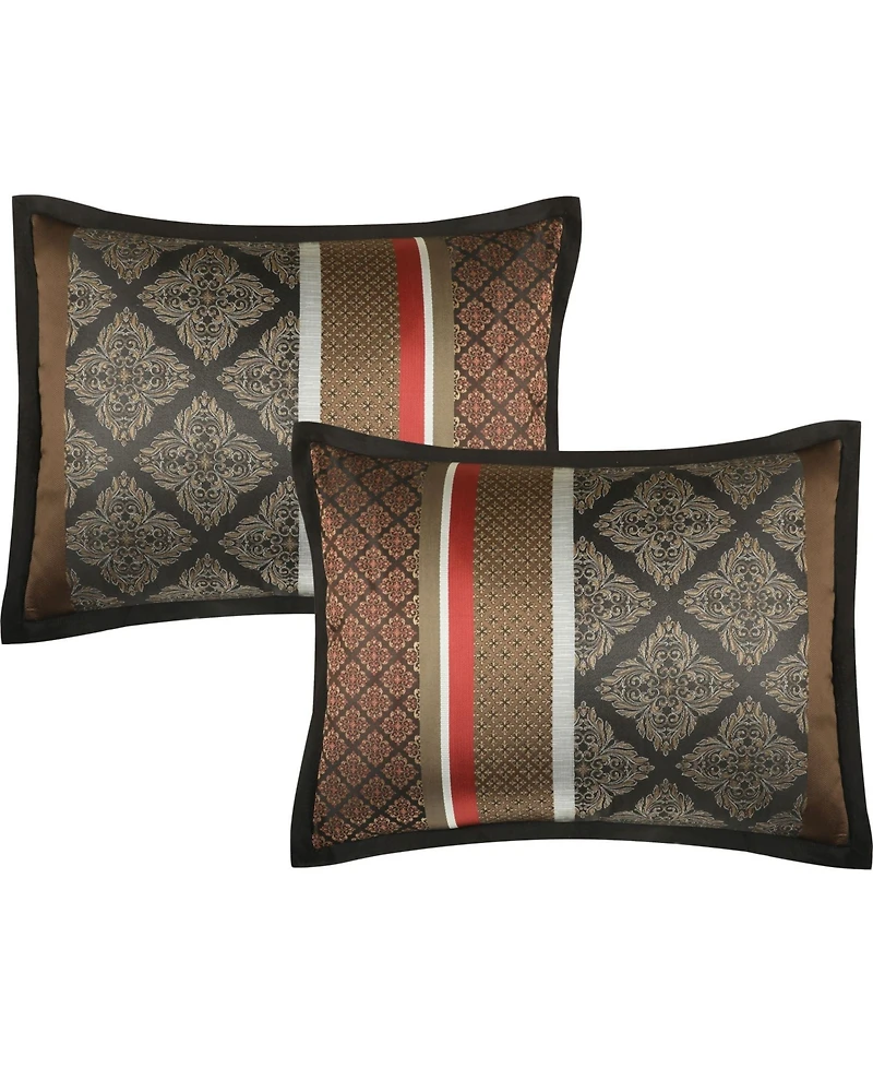 Stratford Park Tefia Jacquard Damask 7-Pc. Comforter Set