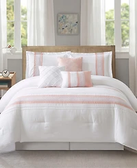 Stratford Park Durango Stripes 7-Pc. Comforter Set, California King