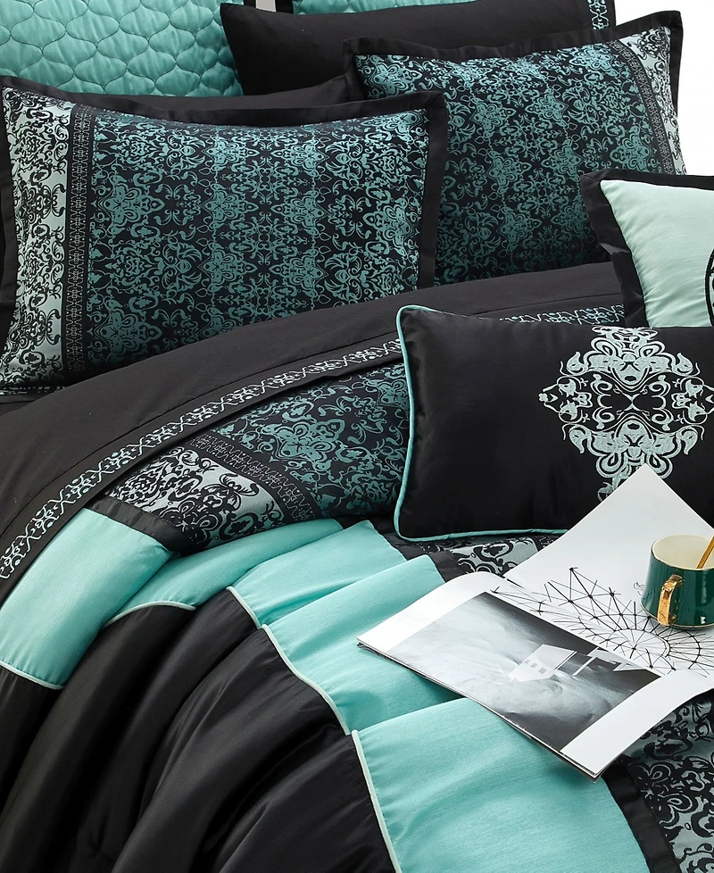 Stratford Park Arabesque 12-Pc. Comforter Set, California King