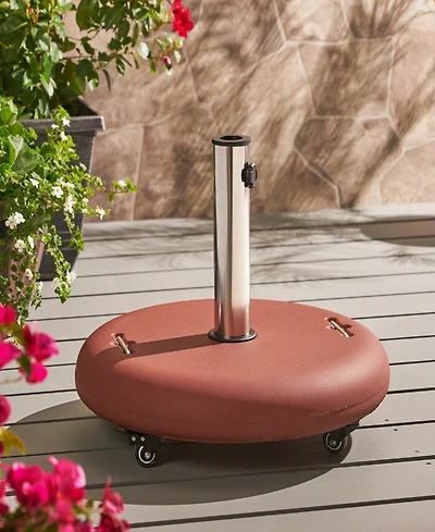 Streamdale Wheelie Umbrella Base Secure Shade For Outdoor Comfort