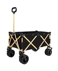 Heavy-Duty Folding Wagon: Compact, Durable, All-Terrain
