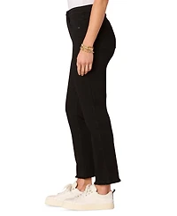 Democracy Petite Absolution Raw-Hem Slim-Straight Jeans