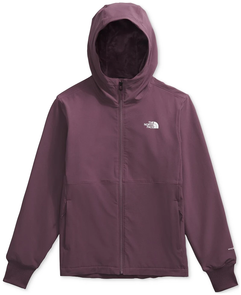 The North Face Women's Shelbe Raschel Zip-Front Fleece-Lined Hoodie Jacket