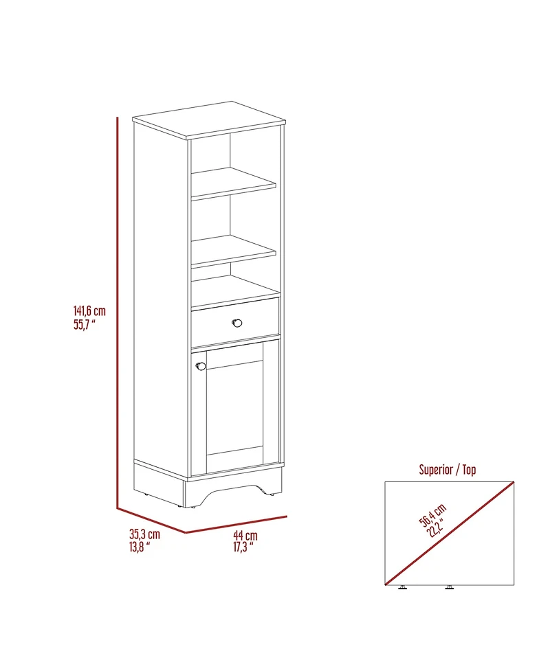 Fm Furniture Alaskan Linen Cabinet