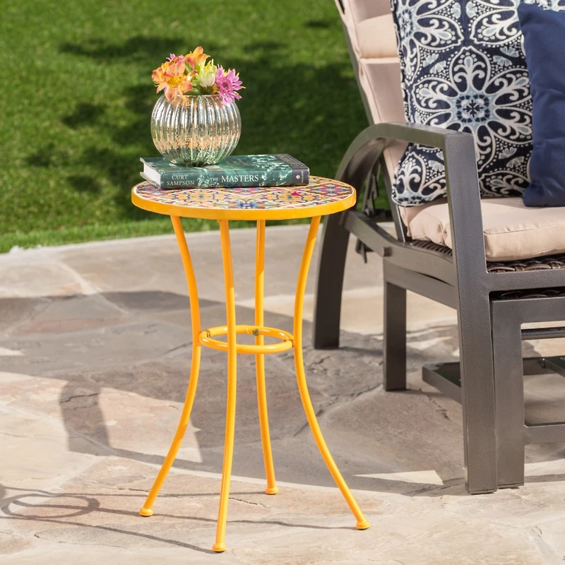Streamdale Barnsfield Sunshine Patio End Table