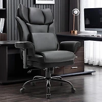 400lbs Ergonomic Office Chair with Massage Lumbar Support