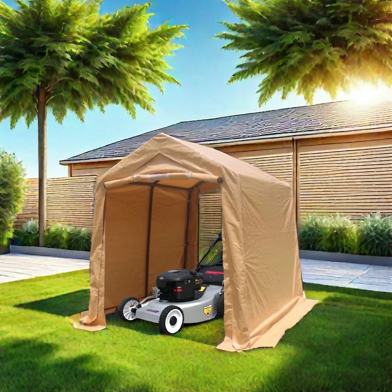 Streamdale 7x8FT Outdoor Storage Shed for Motorcycle, Atv, Tools