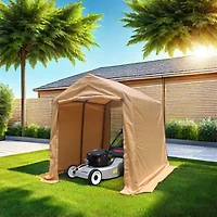 Streamdale 7x8FT Outdoor Storage Shed for Motorcycle, Atv, Tools