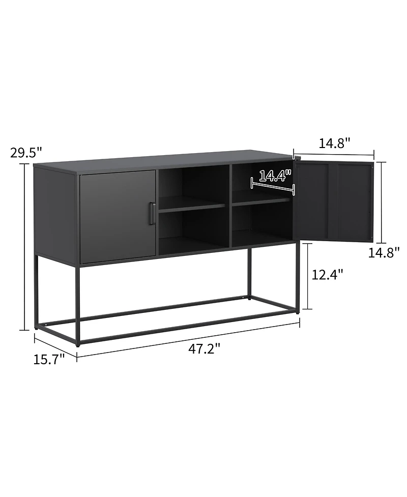 Modern Sideboard Buffet: Ample Storage, Eco-Friendly, Versatile