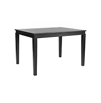Merrick Lane Hayden Wooden Dining Table With Tapered Legs