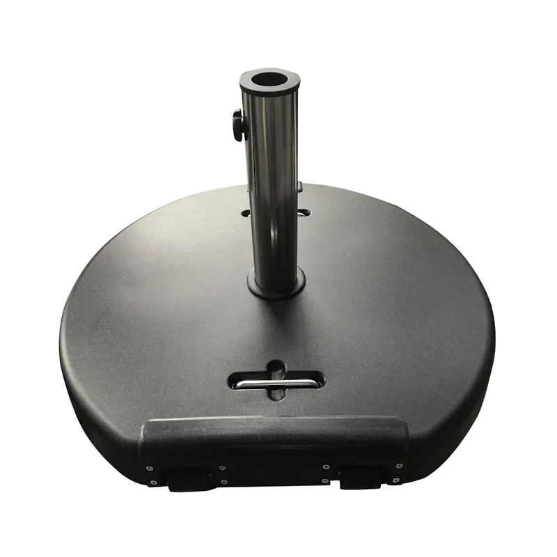 Streamdale Mota Umbrella Base 132 Lbs Concrete With Stainless Steel Collar