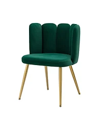 Contemporary Juan Side Chair with Tufted Back