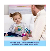 Sperric Baby Girls Penguin Teether – Fun and Cute Soothing Soft Silicone Teethers with Textured Design for an