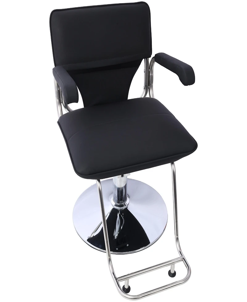 Simplie Fun Heavy-Duty Salon Chair with Barber Cape