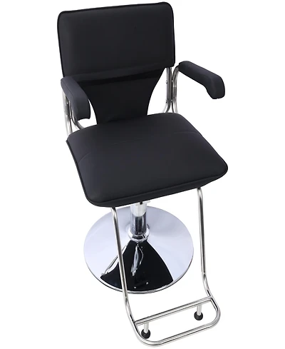 Simplie Fun Heavy-Duty Salon Chair with Barber Cape
