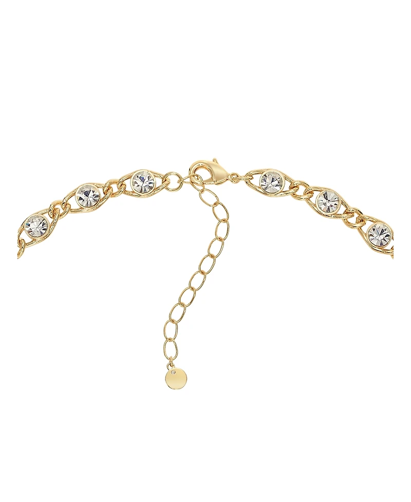 And Now This Clear Crystal Strand Necklace