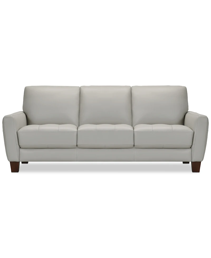 Galligher 82" Leather Sofa, Created for Macy's