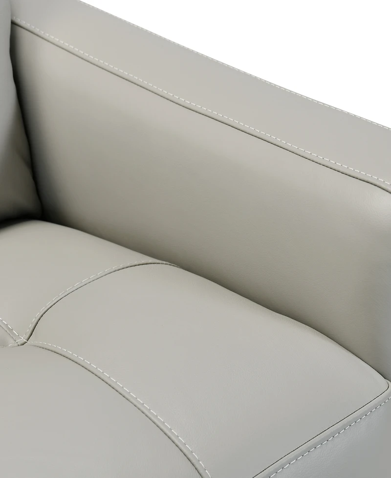 Galligher 82" Leather Sofa, Created for Macy's