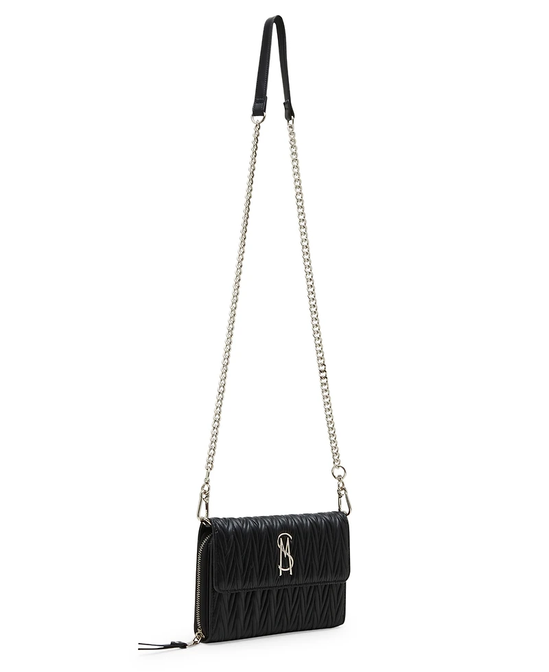 Steve Madden Boxed Carina Matelasse Crossbody Wallet