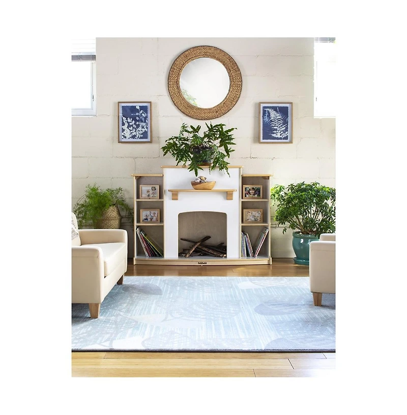 Kaplan Early Learning Sense of Place Circle Acrylic Wall Mirror